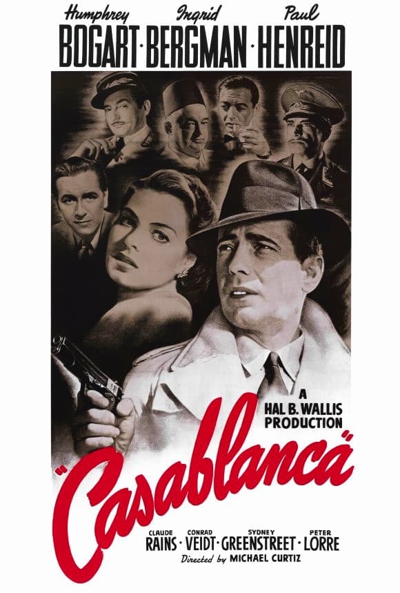 Locandina di Casablanca (1942)